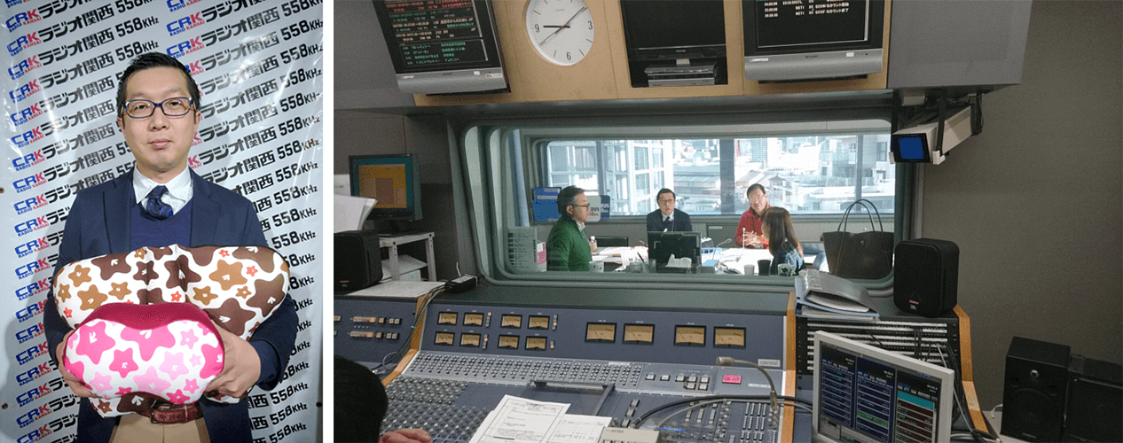 ラジオ出演　画像
